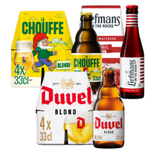 Liefmans, La Chouffe, Duvel of Brouwerij 't IJ